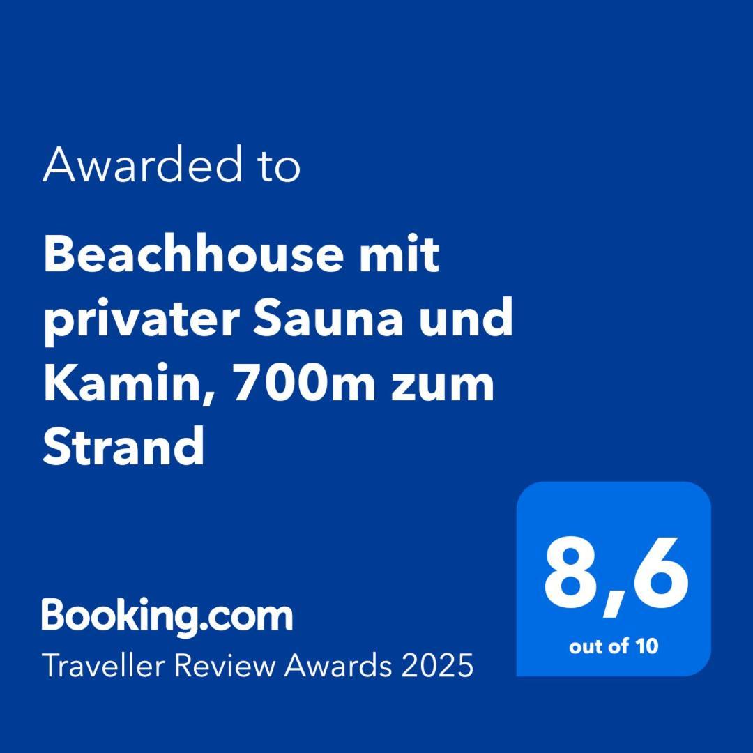 Beachhouse Mit Privater Sauna Und Kamin, 700M Zum Strand Schonberger Strand Exteriér fotografie